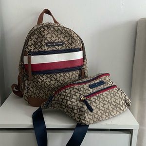 Tommy Hilfiger Fanny/Backpack Combo